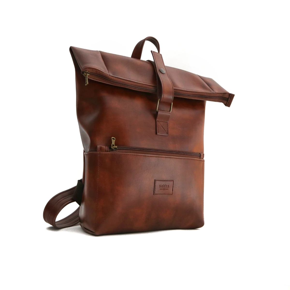 Brown, Laki Backpack