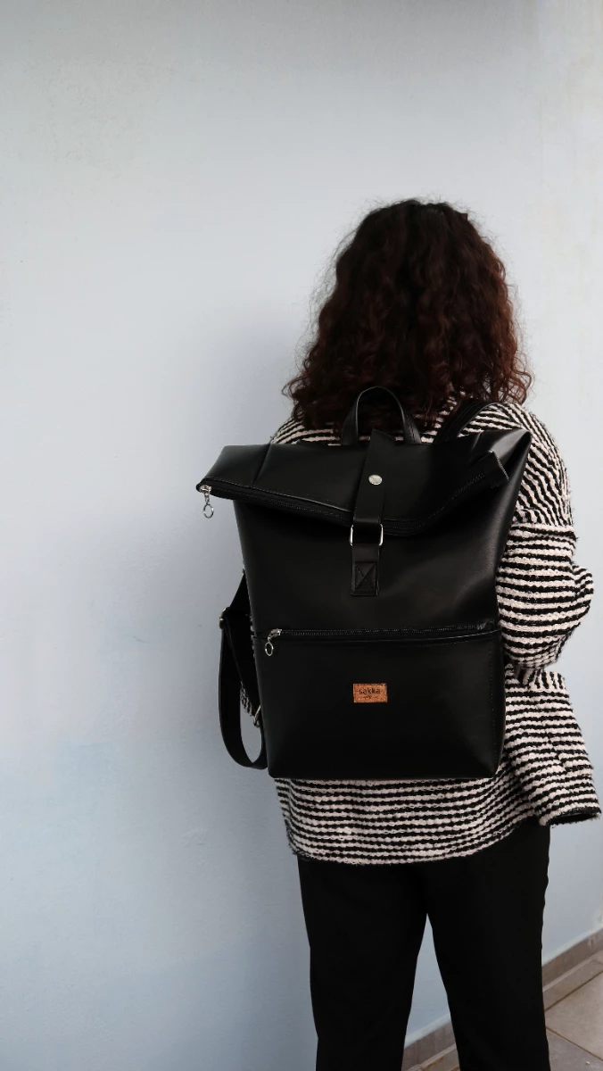 Black, Laki Backpack