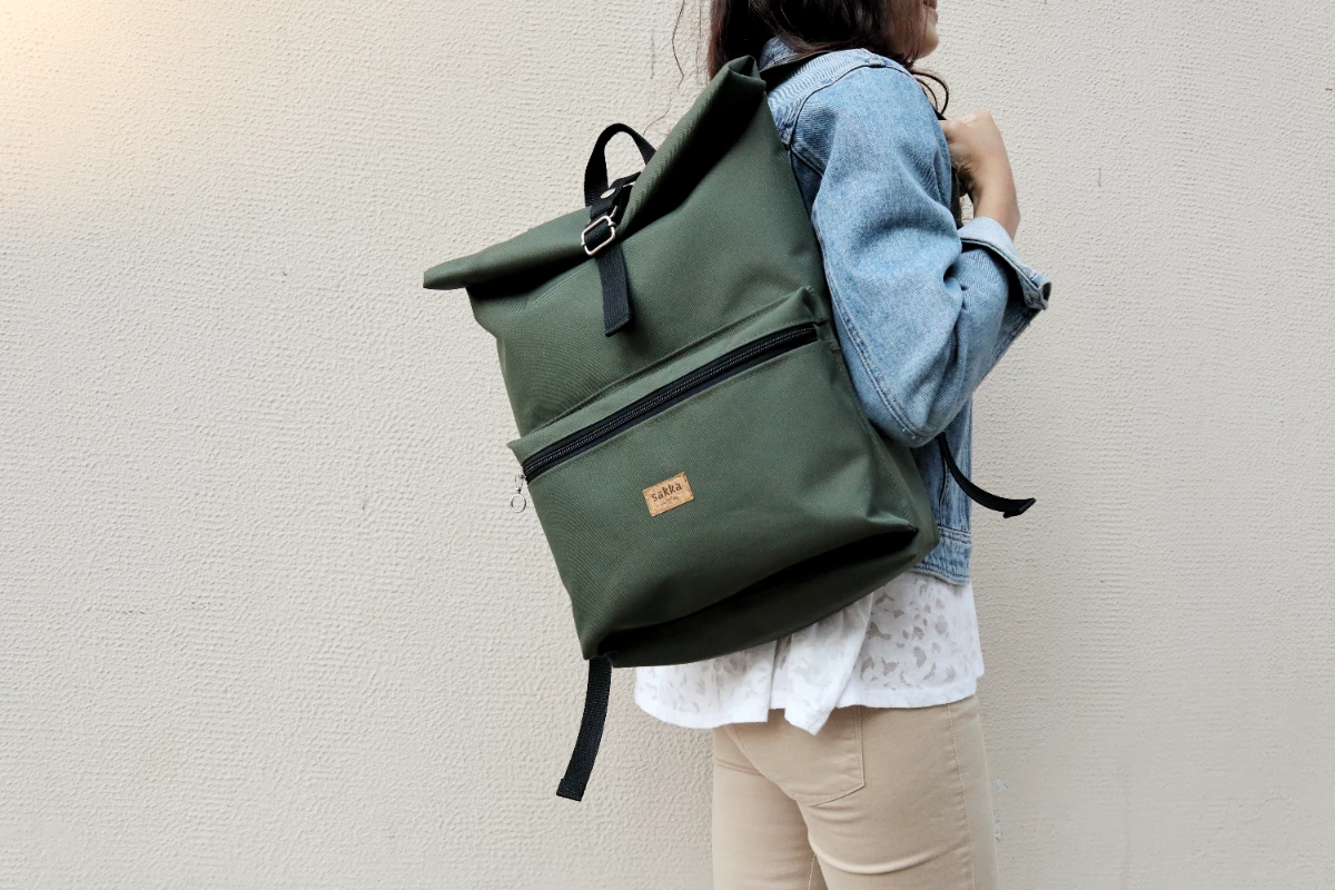 Olive Green, Kira Backpack