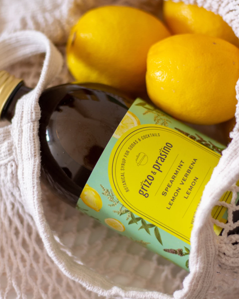 Botanical syrup lemon