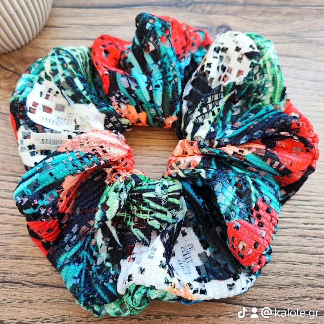 Floral Scrunchie (ΧL)