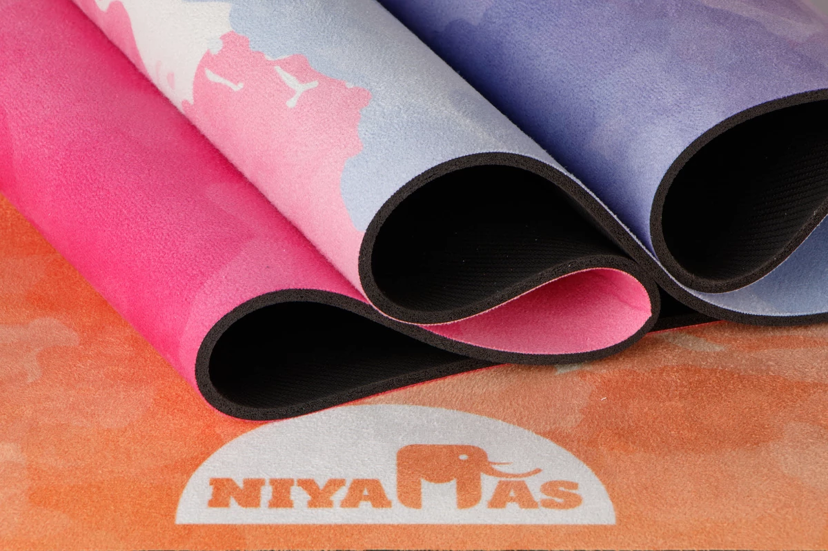 Niyamas Yoga & Pilates Mat Samatva Sunset (185x68x0.5cm) with Carry Strap
