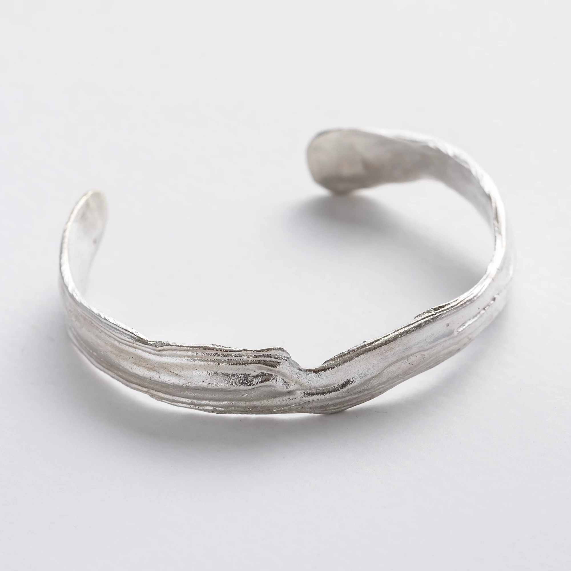 Alika Silver Cuff Bracelet
