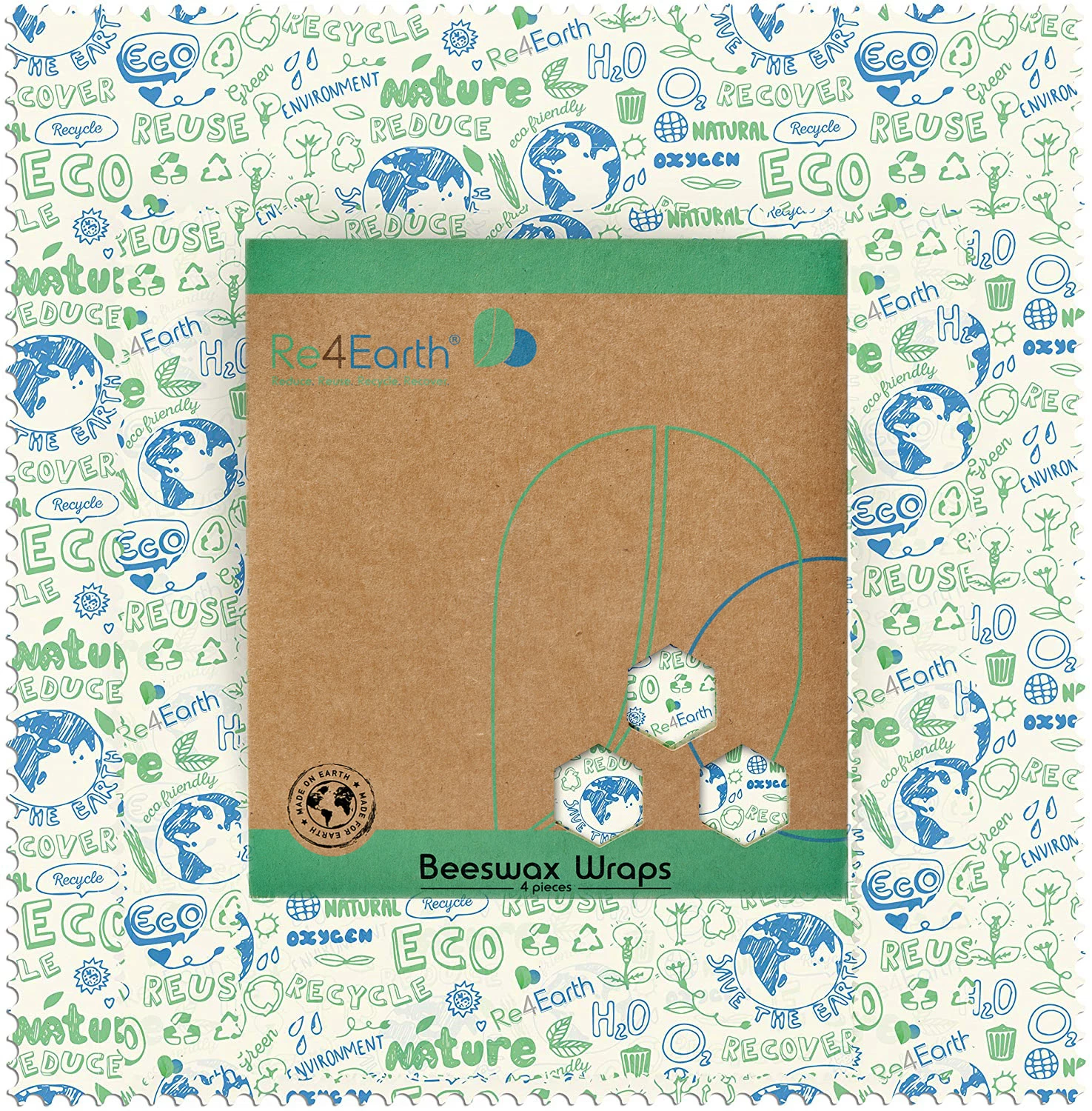 Re4Earth Beeswax Wraps