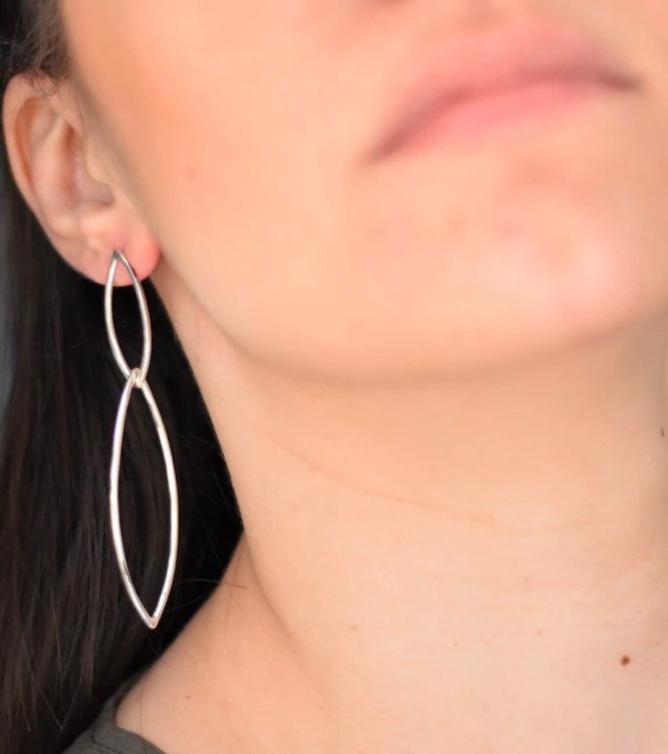 Rhombus earrings