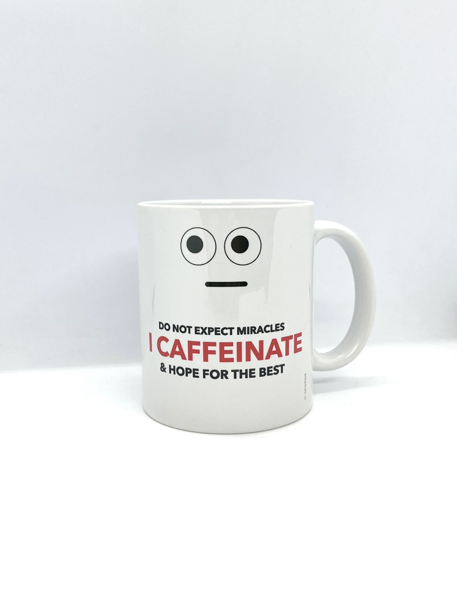 Coffee mug, not for early morning lovers!