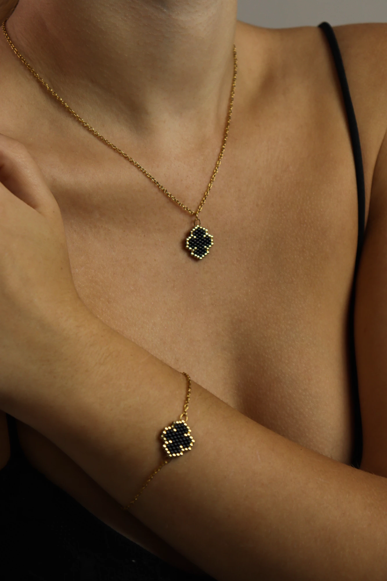 Brielle Mini • Handmade Beaded Necklace