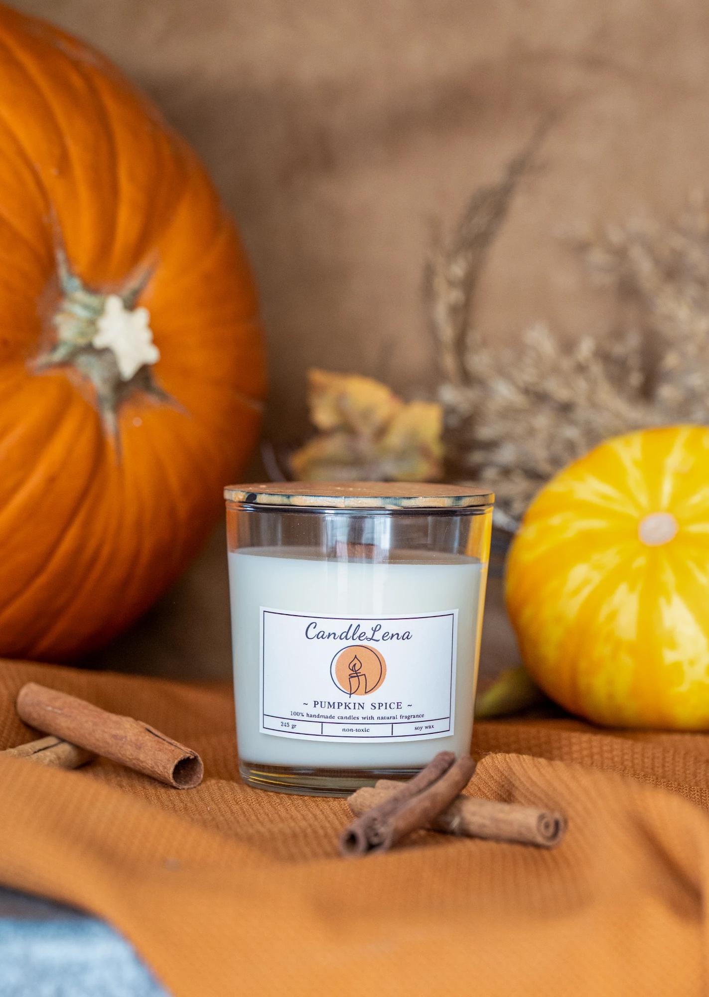 Pumpkin Spice Soy Candle 245g
