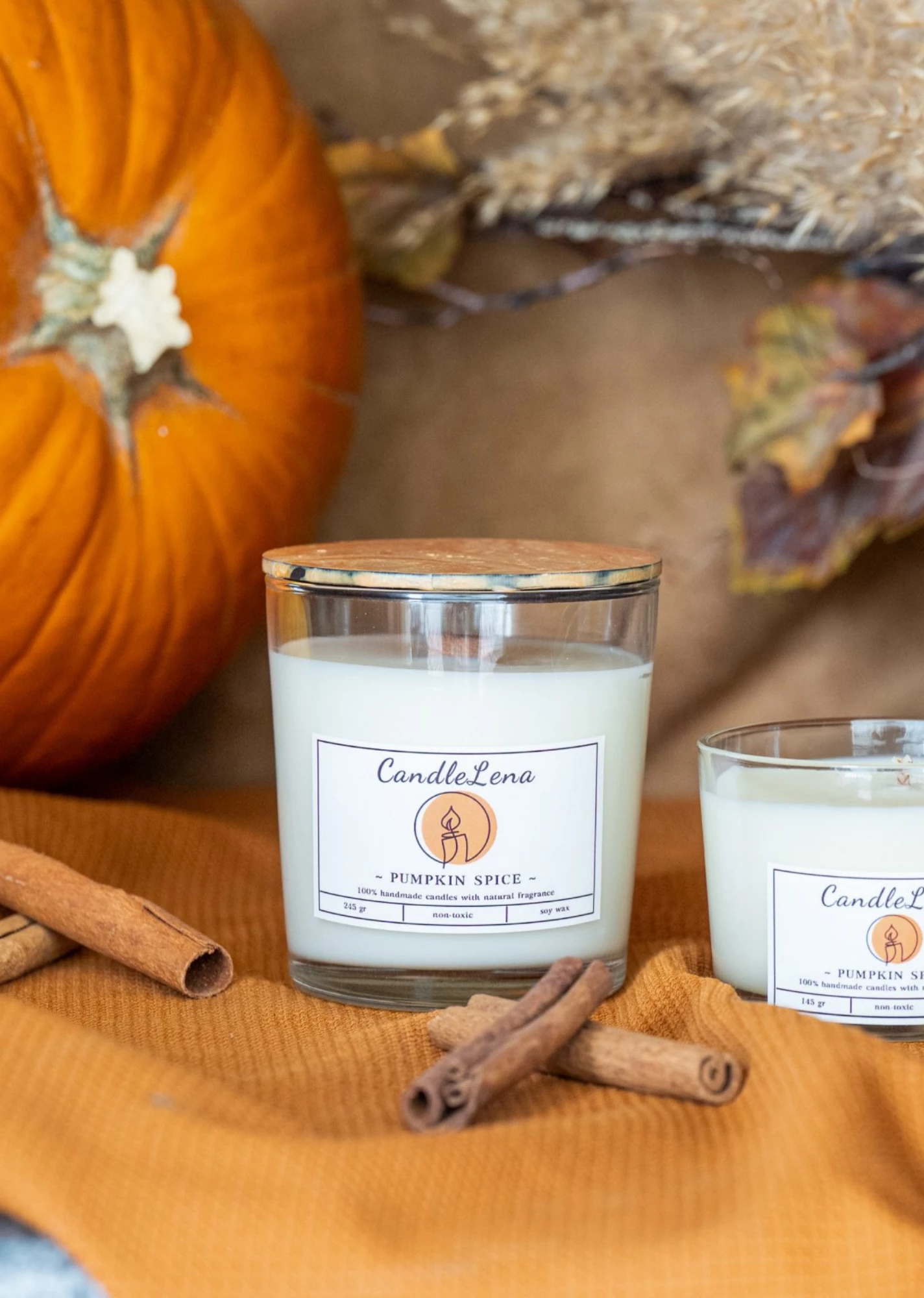 Pumpkin Spice Soy Candle 245g