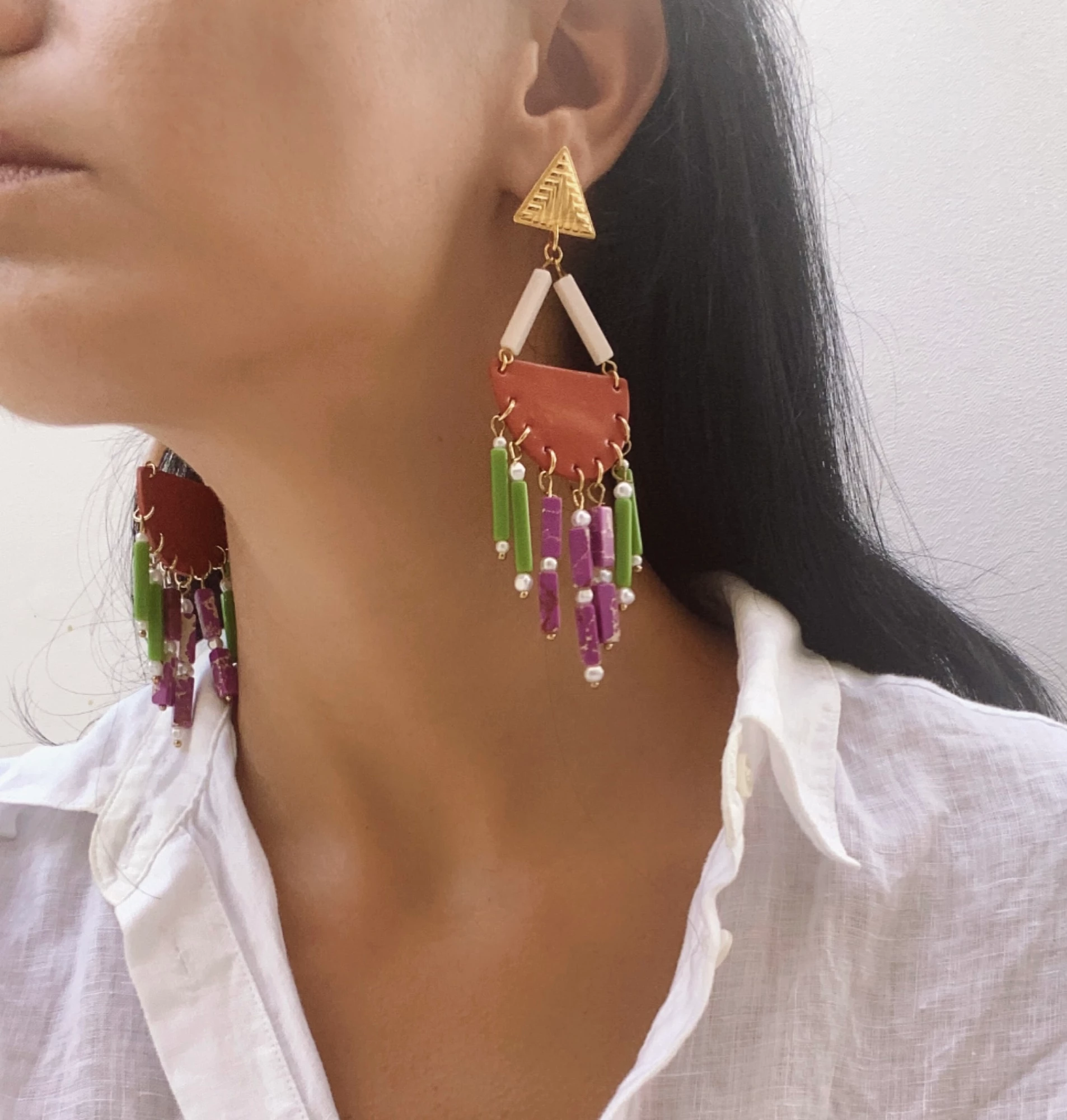 Bohemian Goddess earrings
