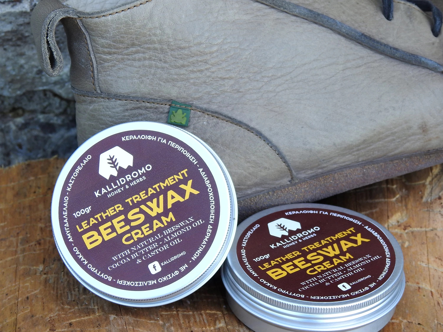 Beeswax Cream
for Leather products treatment
