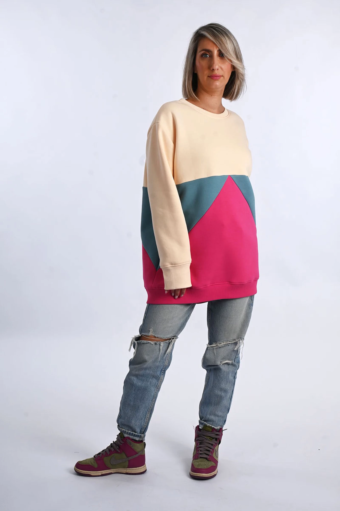 Jolly Fuchsia Sweatshirt