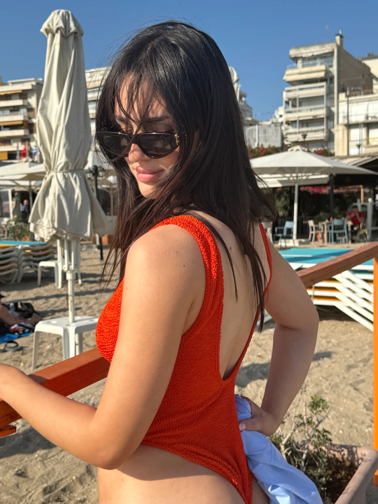 Eva Swimsuit Orange