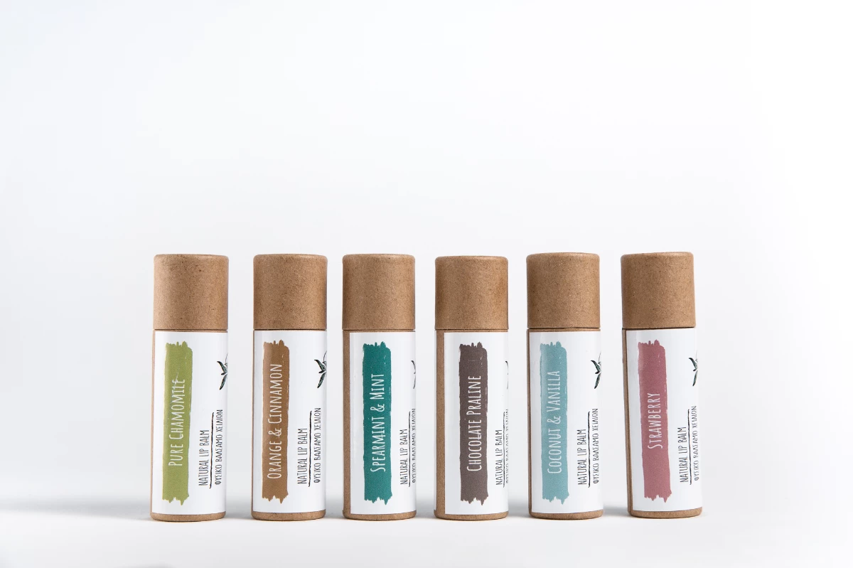  Natural Lip Balm in Eco Friendly Packaging (10 gr.)