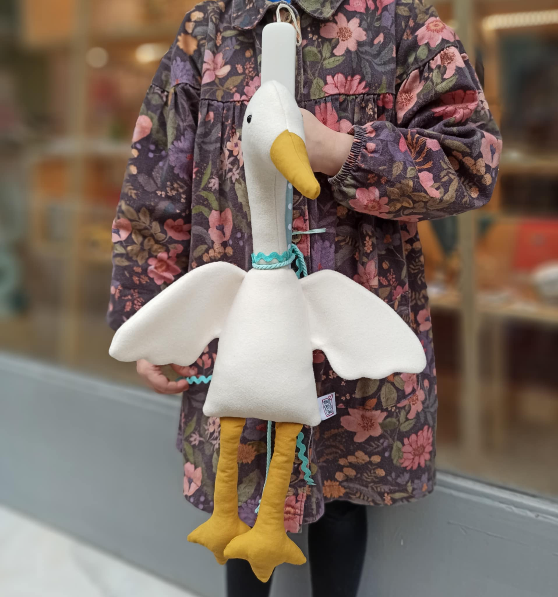 Λαμπάδα με την Clara την χήνα