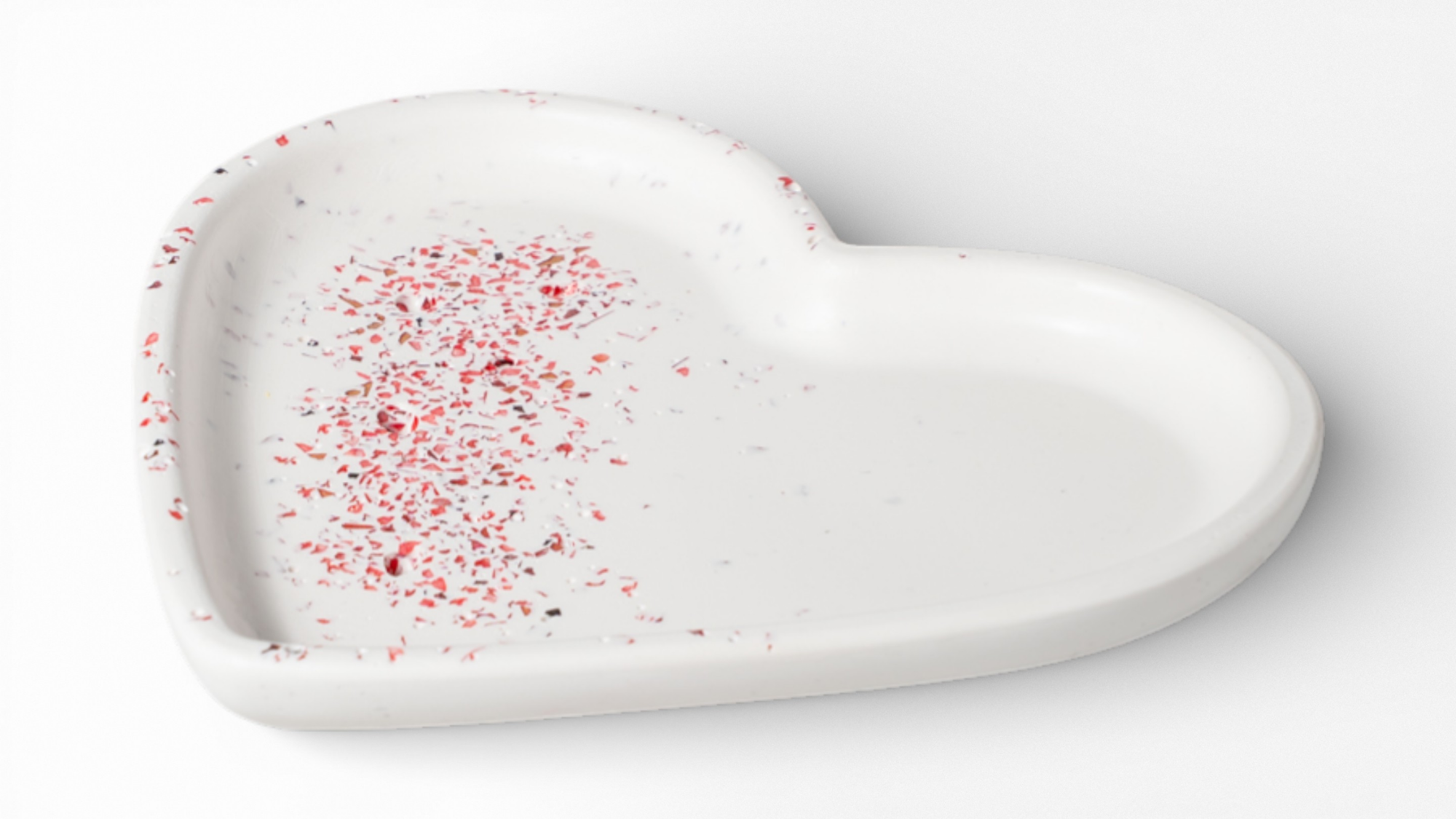 Heart plate "Katerina"