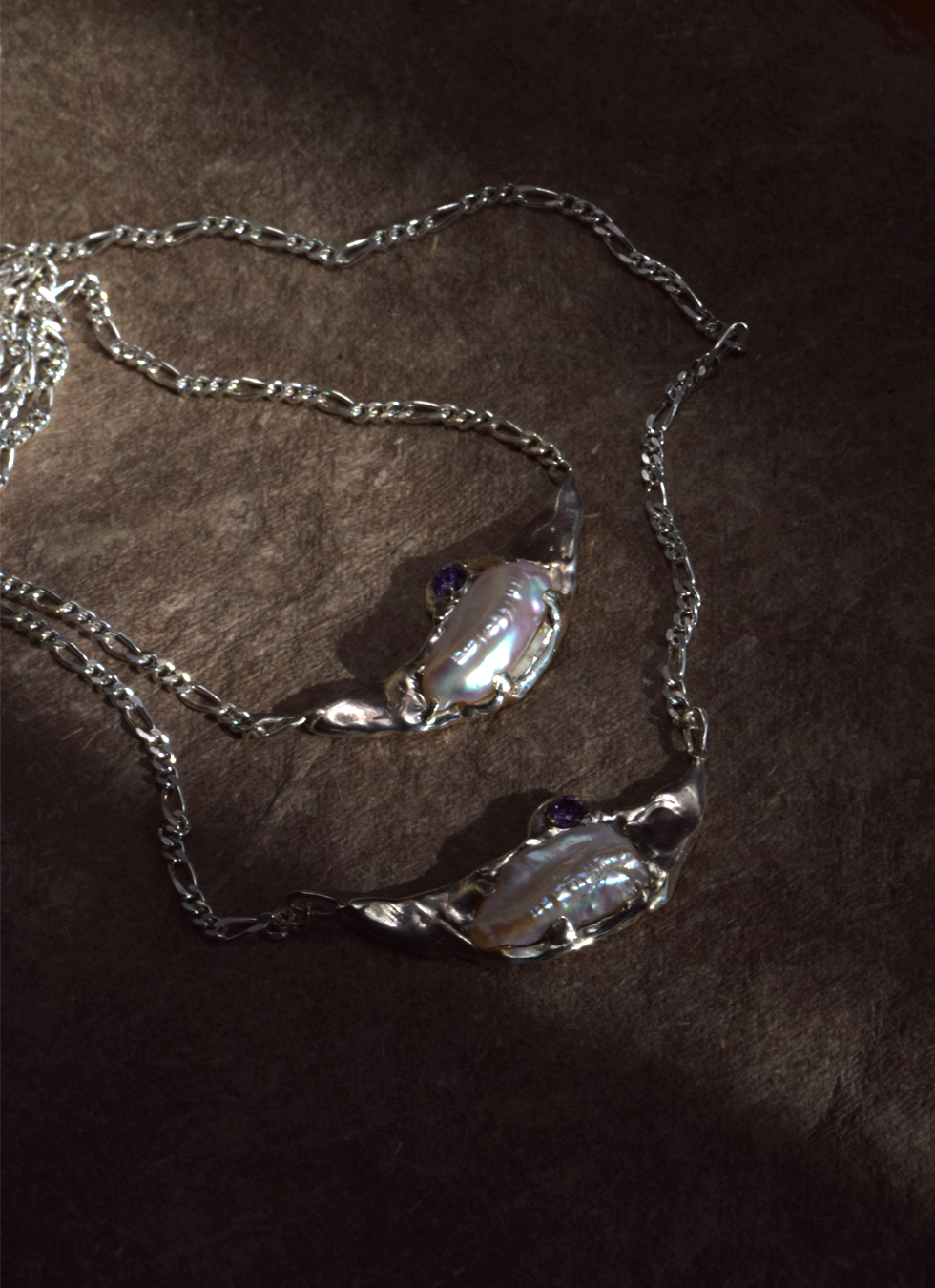 Melusine One Of A Kind Irregural Freshwater Pearl Necklace