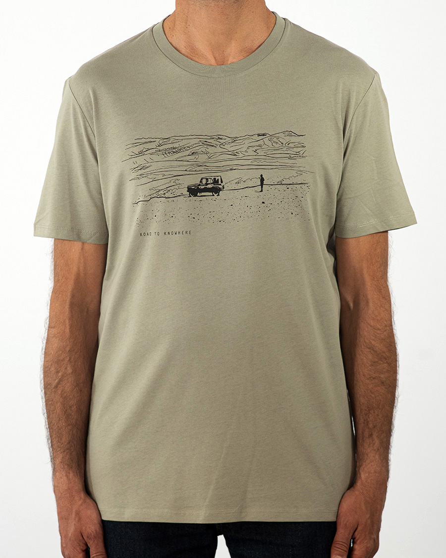 ROAD TO KNOWHERE– Almond Green / T30