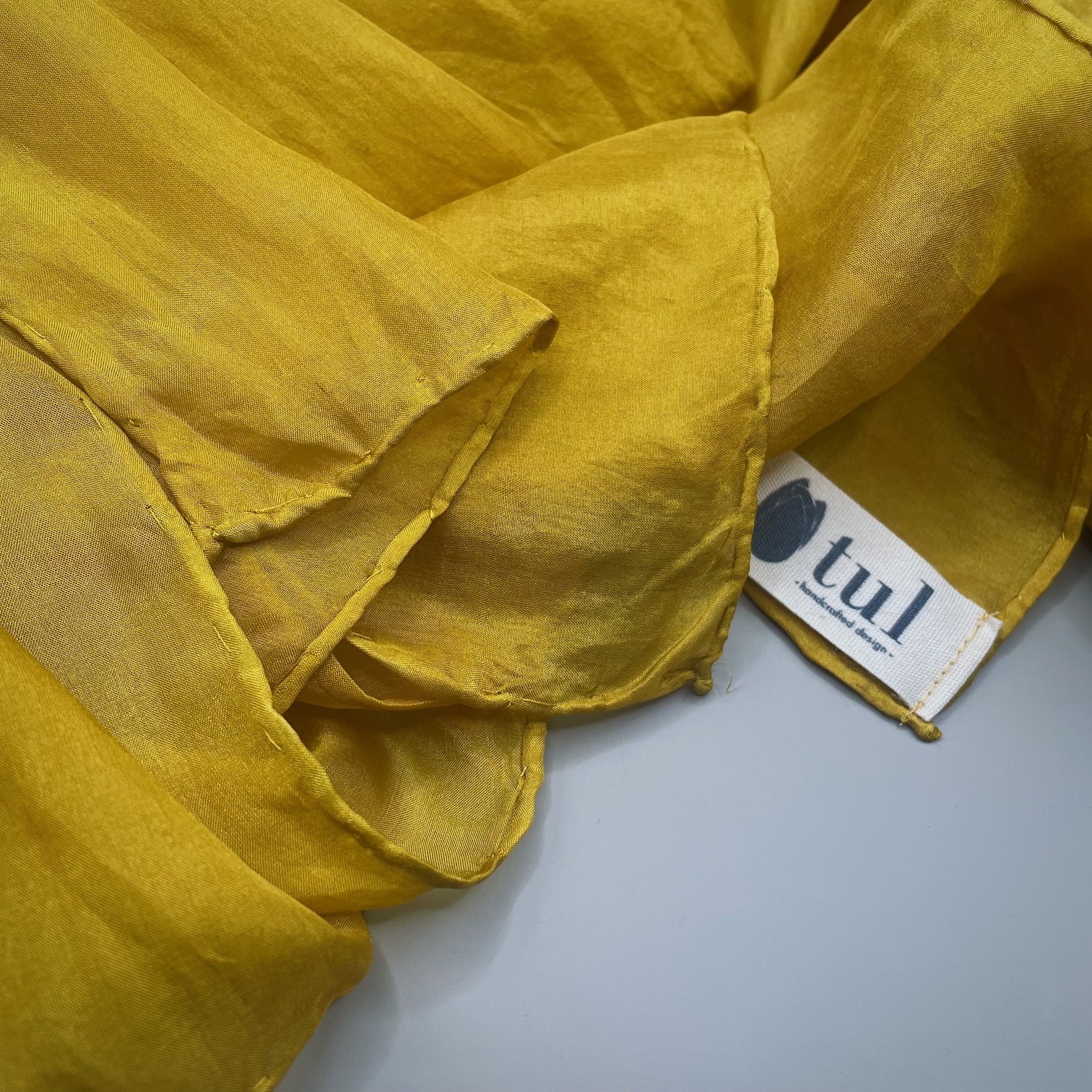 Silk Scarf Naturally dyed 