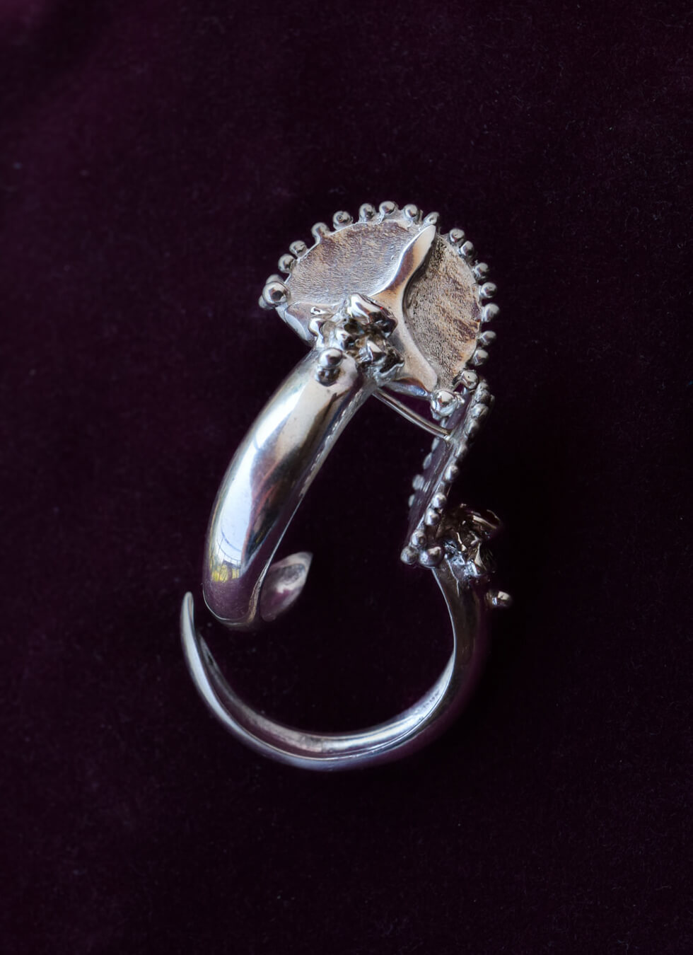 Etruscan Silver Earrings