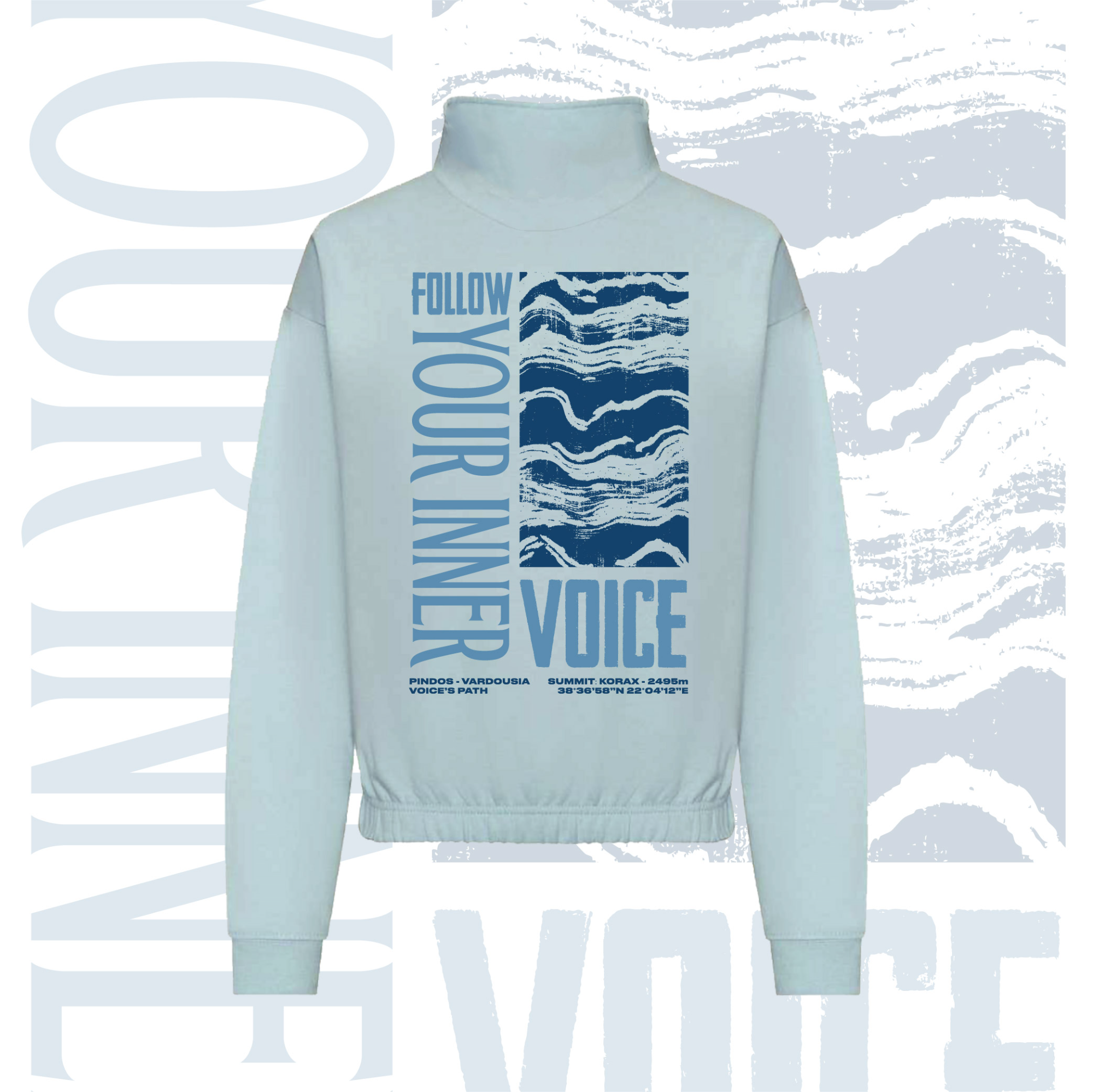 Follow Your Inner Voice – Crop 1/4 Zip
