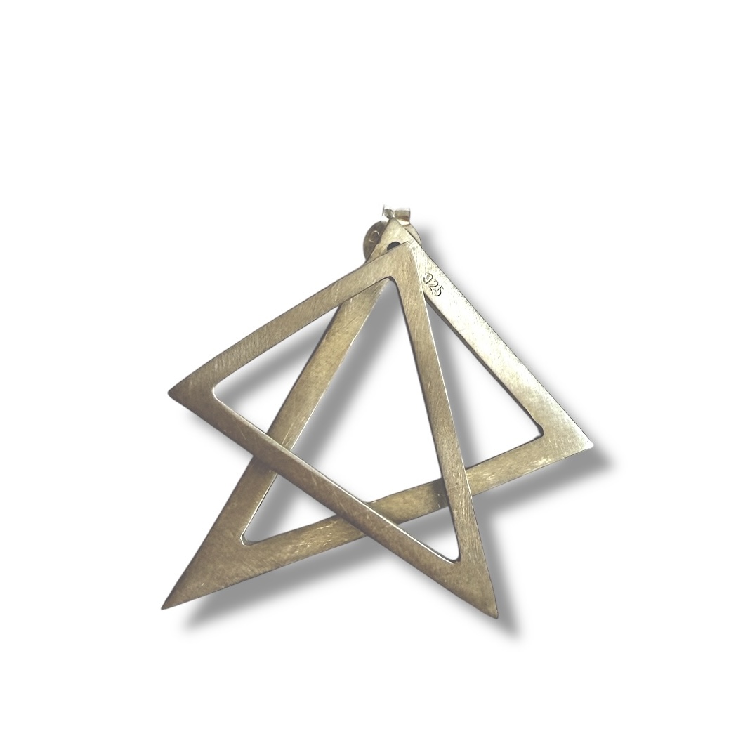  Triangle Ear Jacket - Μονό σκουλαρίκι