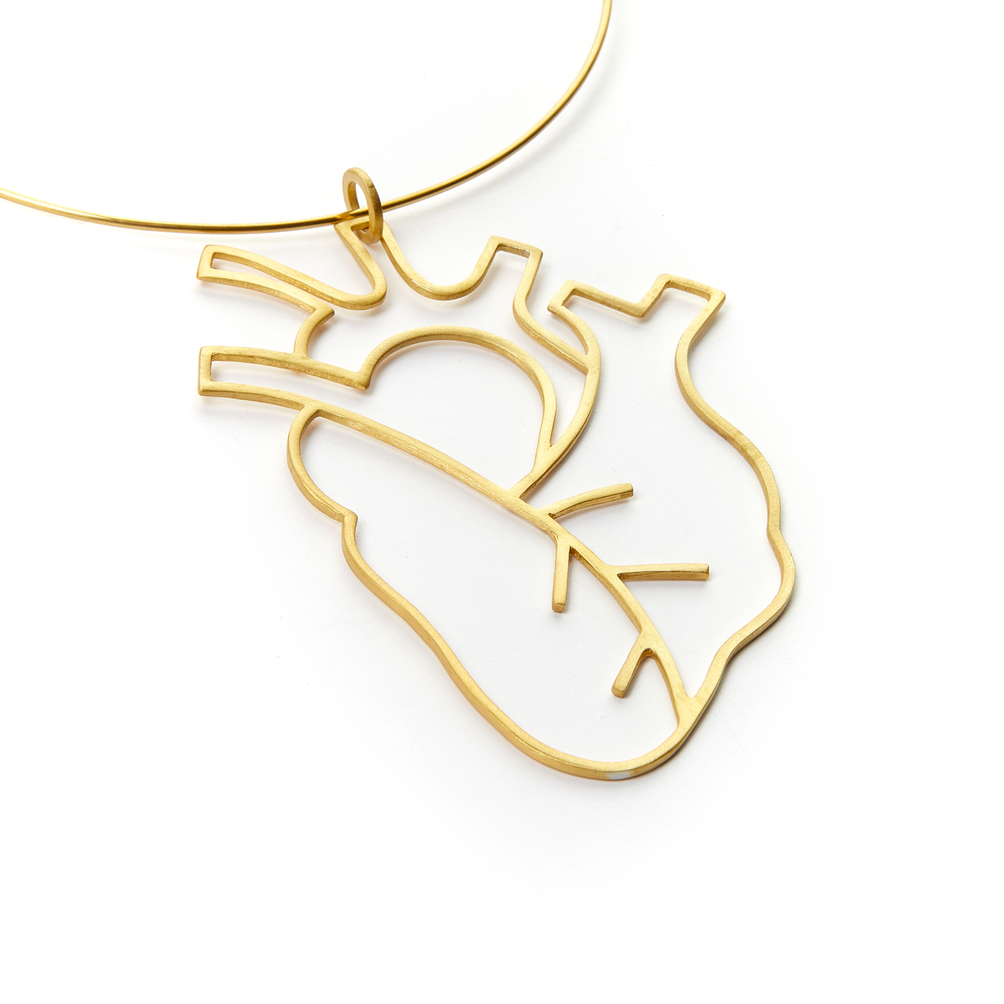 Κολιέ με Ανατομική Καρδιά