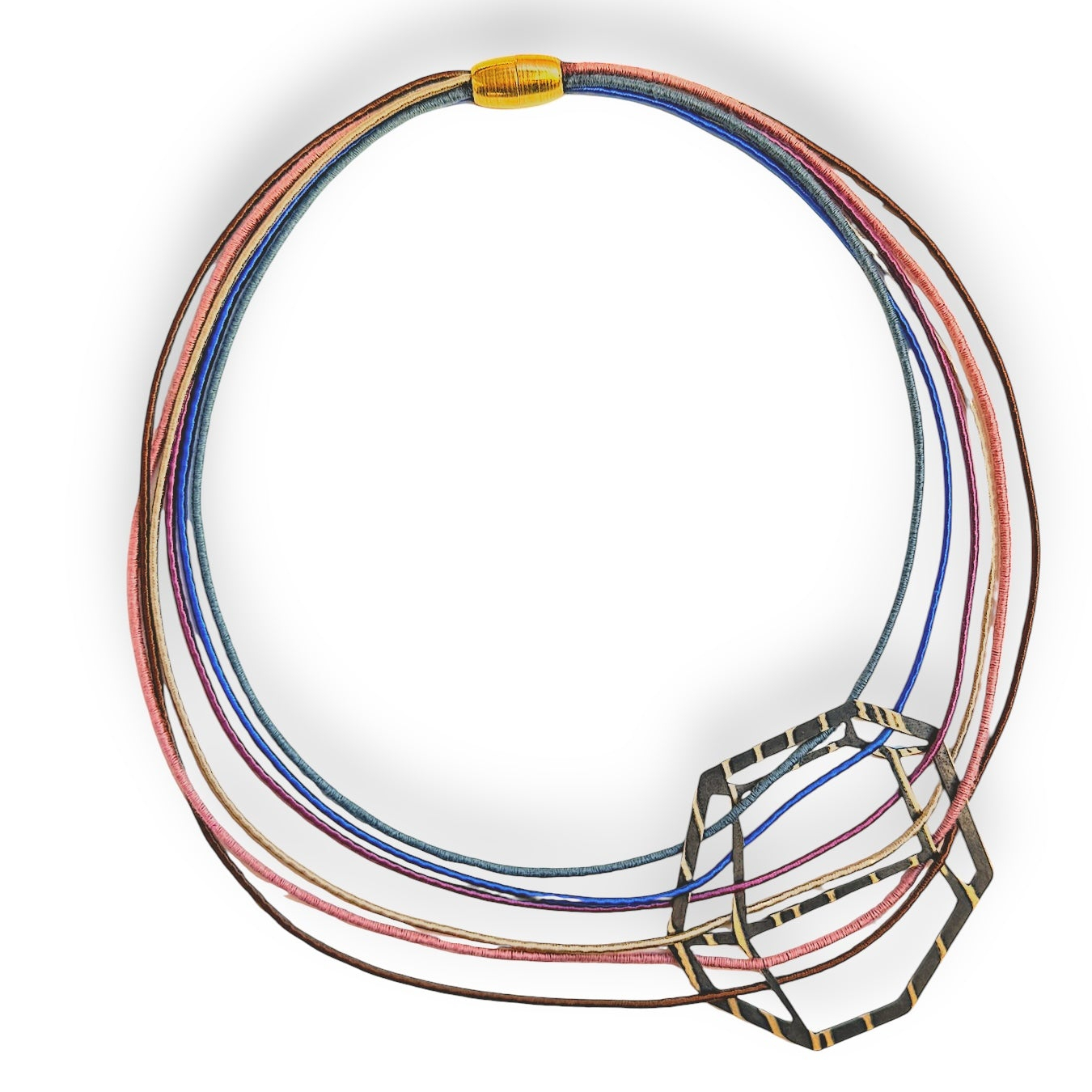 Ροζ Κολιέ Bib