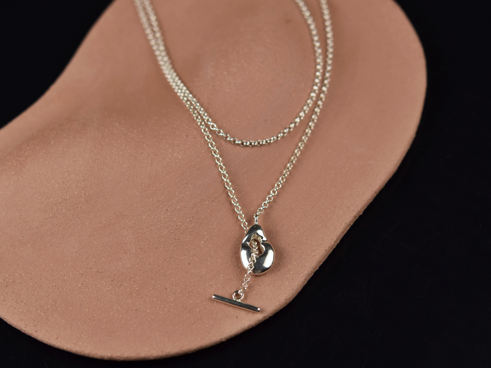 Κολιέ διπλό lariat