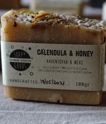 Σαπούνι Καλέντουλα & Μέλι 100gr