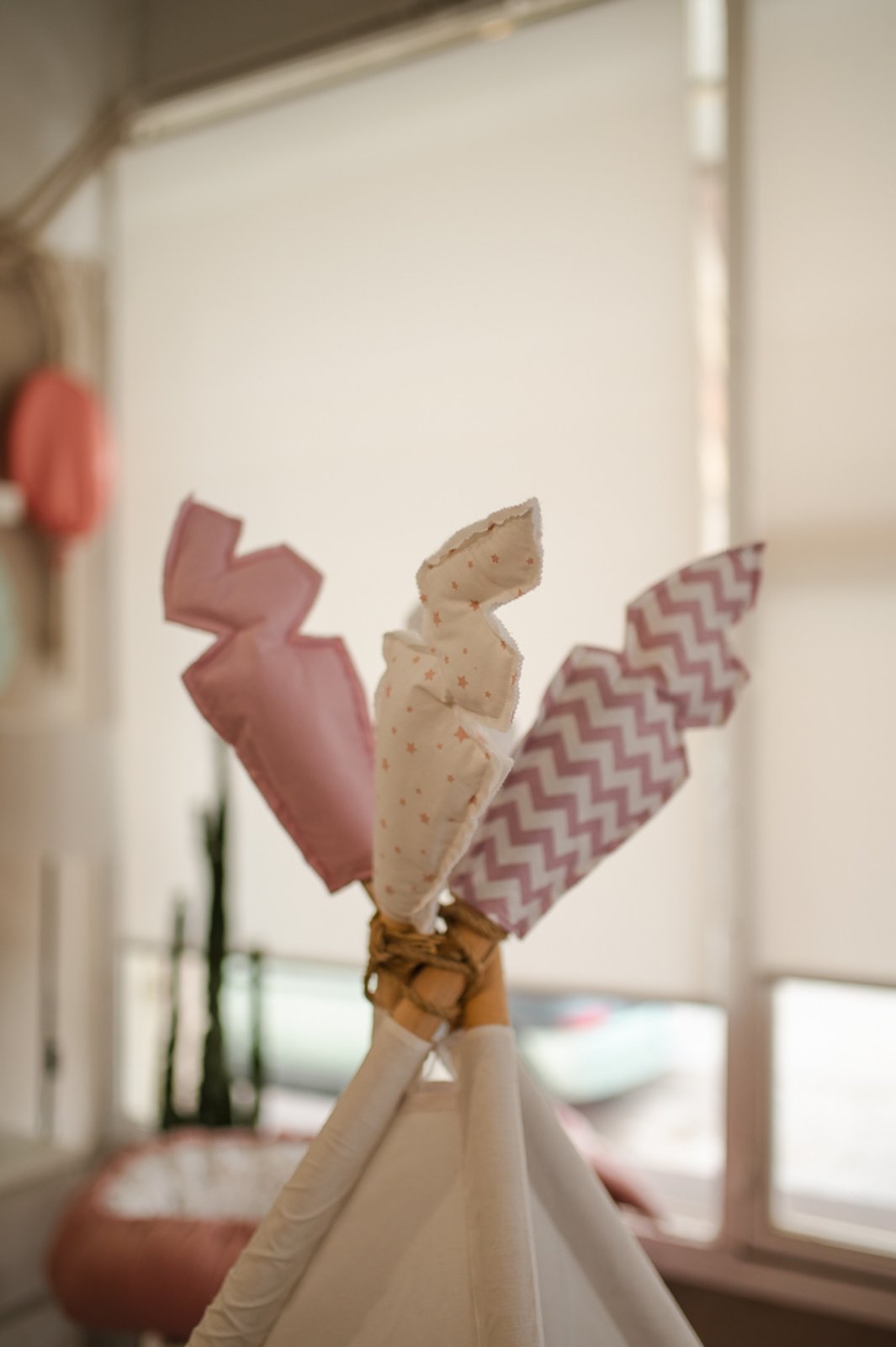  Χειροποίητη ινδιάνικη σκηνή (teepee)