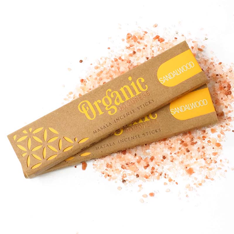 Αρωματικά Στικ Σανταλόξυλο Sandalwood Masala Incense Organic 15g