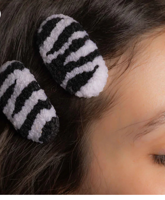 Χειροποίητα κοκαλάκια ζέβρα 