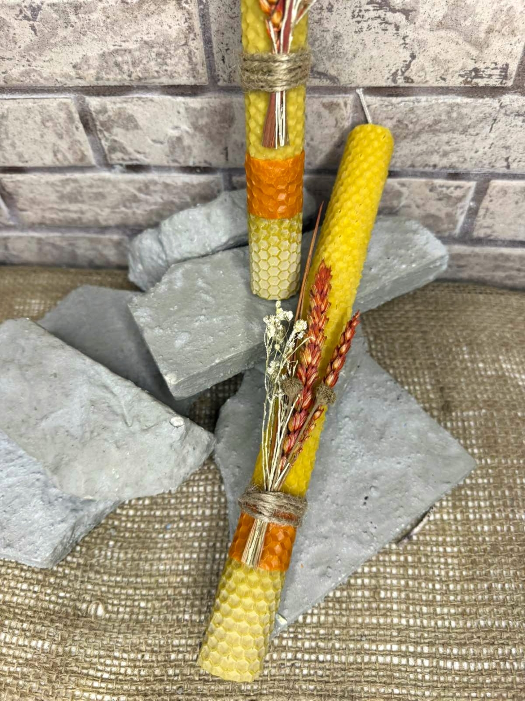 Easter Candle Flowers