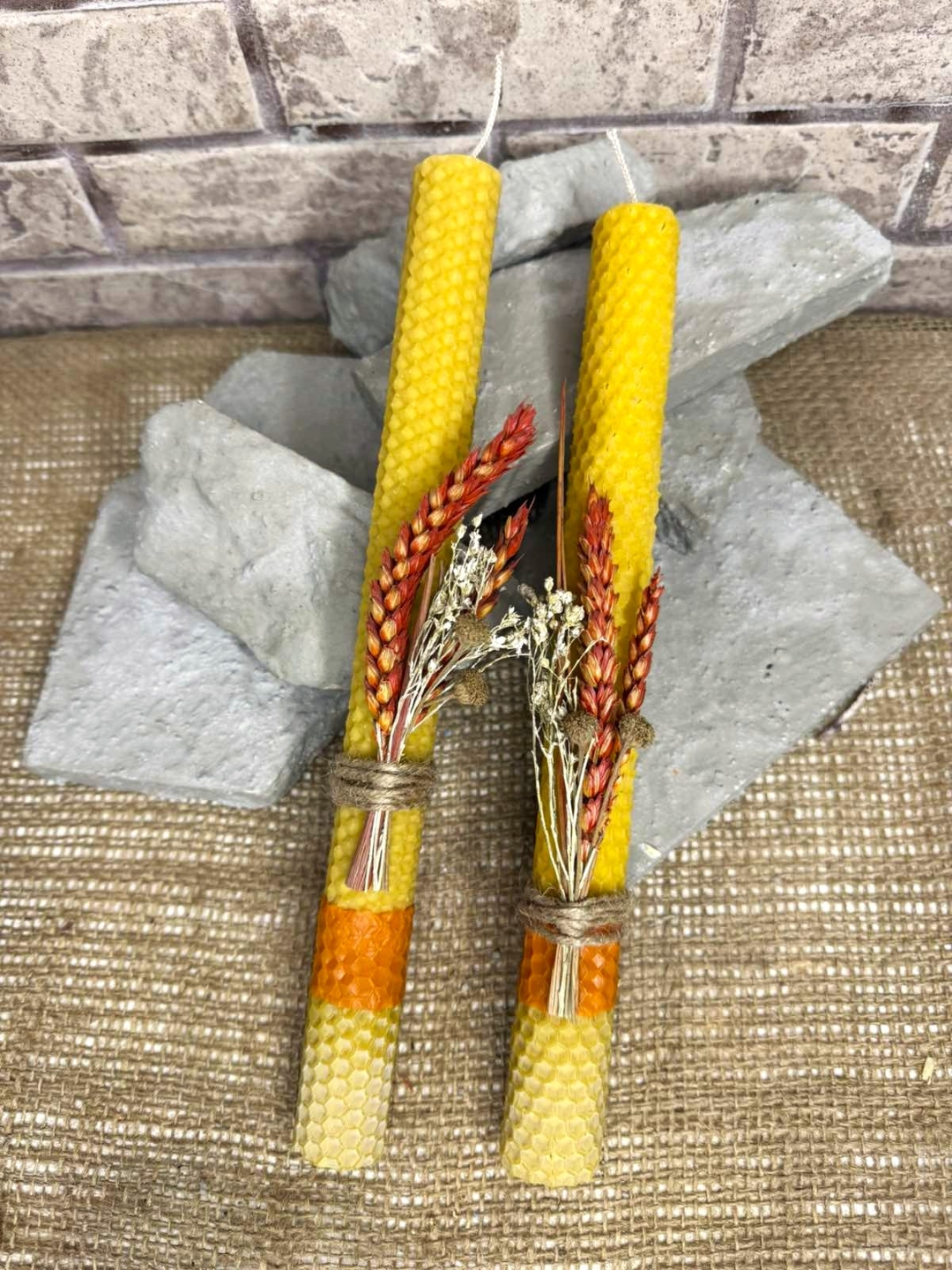 Easter Candle Flowers