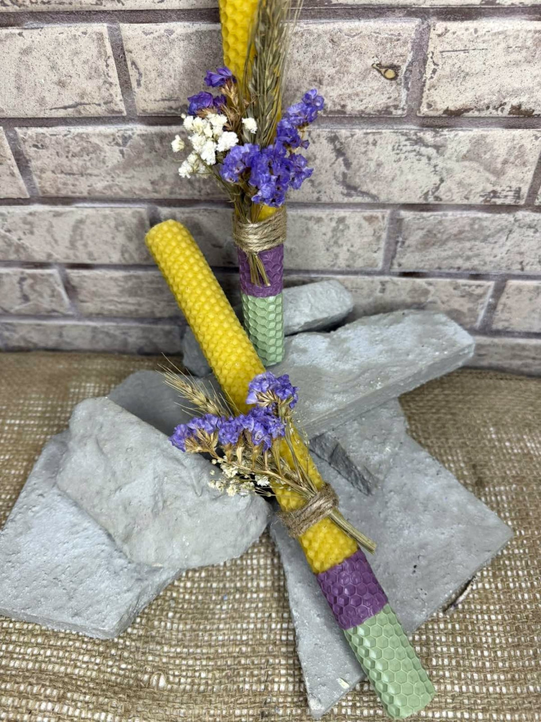 Easter Canles Flowers