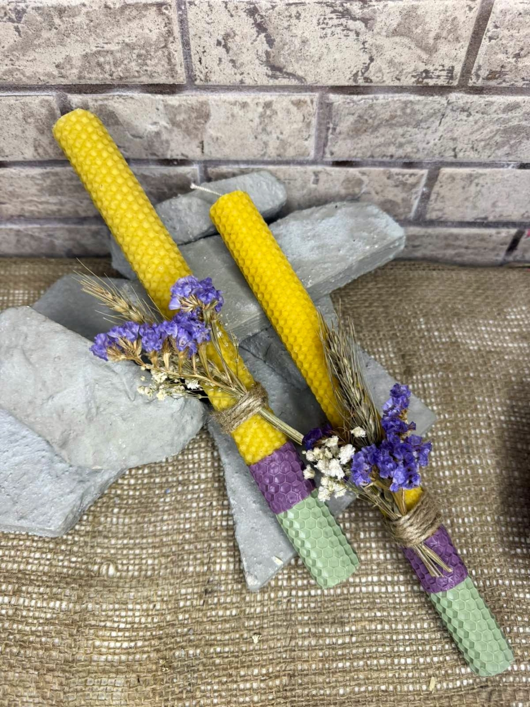 Easter Canles Flowers