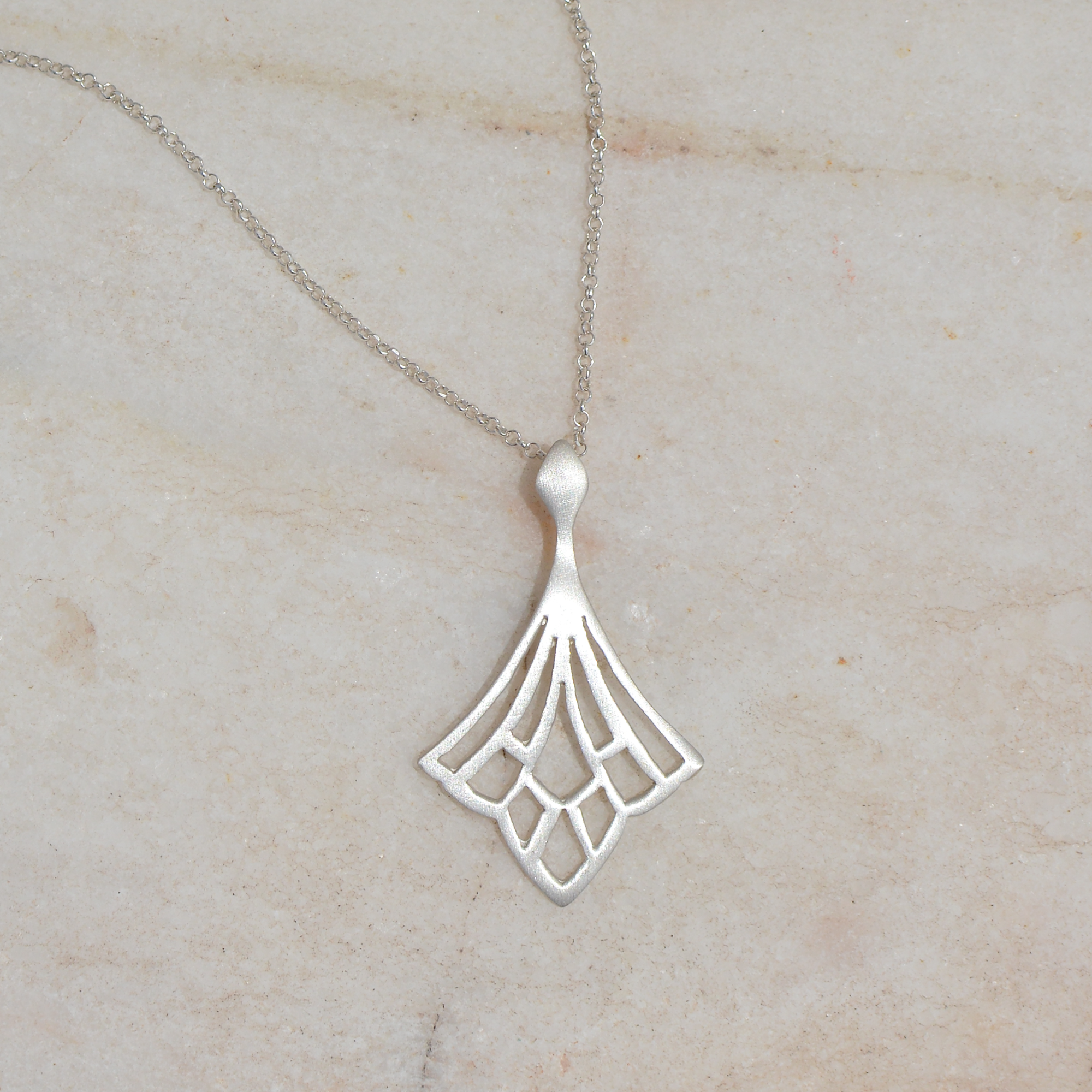 Κολιέ Λουλούδι Art deco.