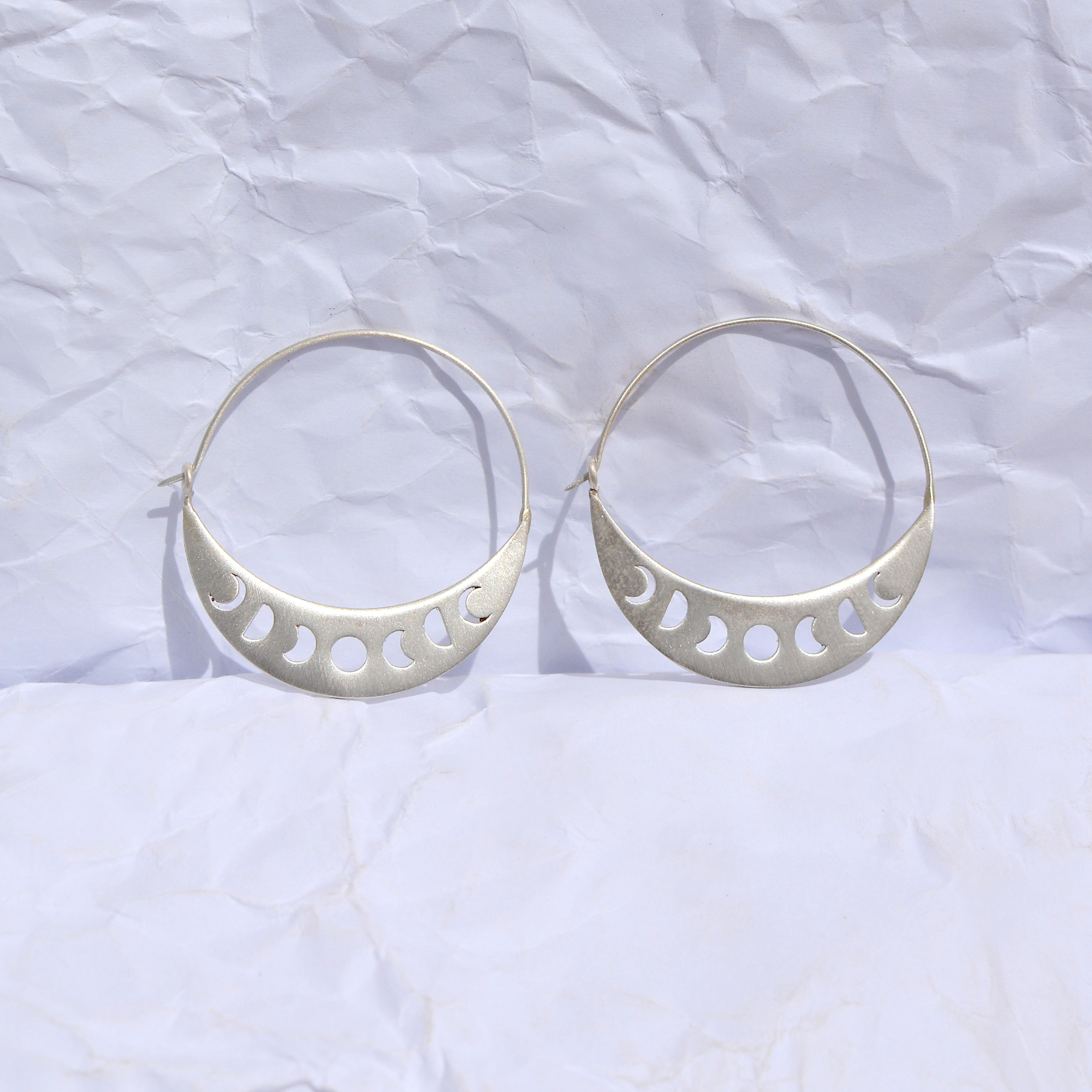 Σκουλαρίκια Κρίκοι Φάσεις Φεγγαριού