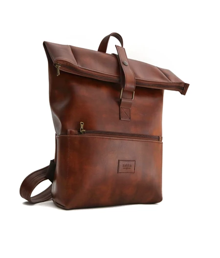 Brown, Laki Backpack