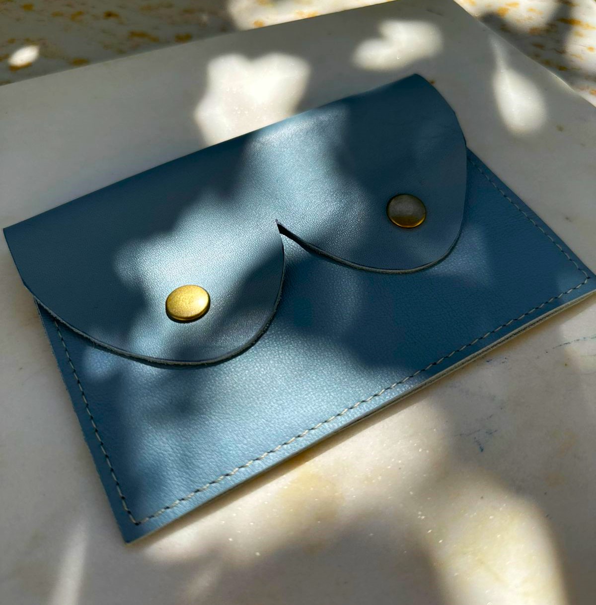 Boobies Leather Wallet