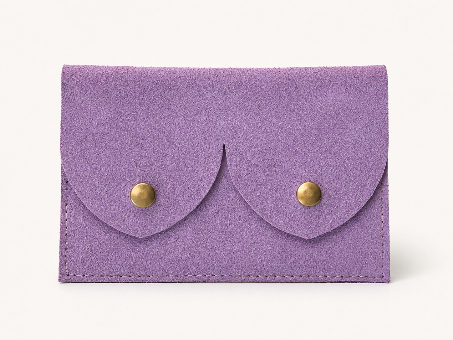 Boobies Suede Leather Wallet