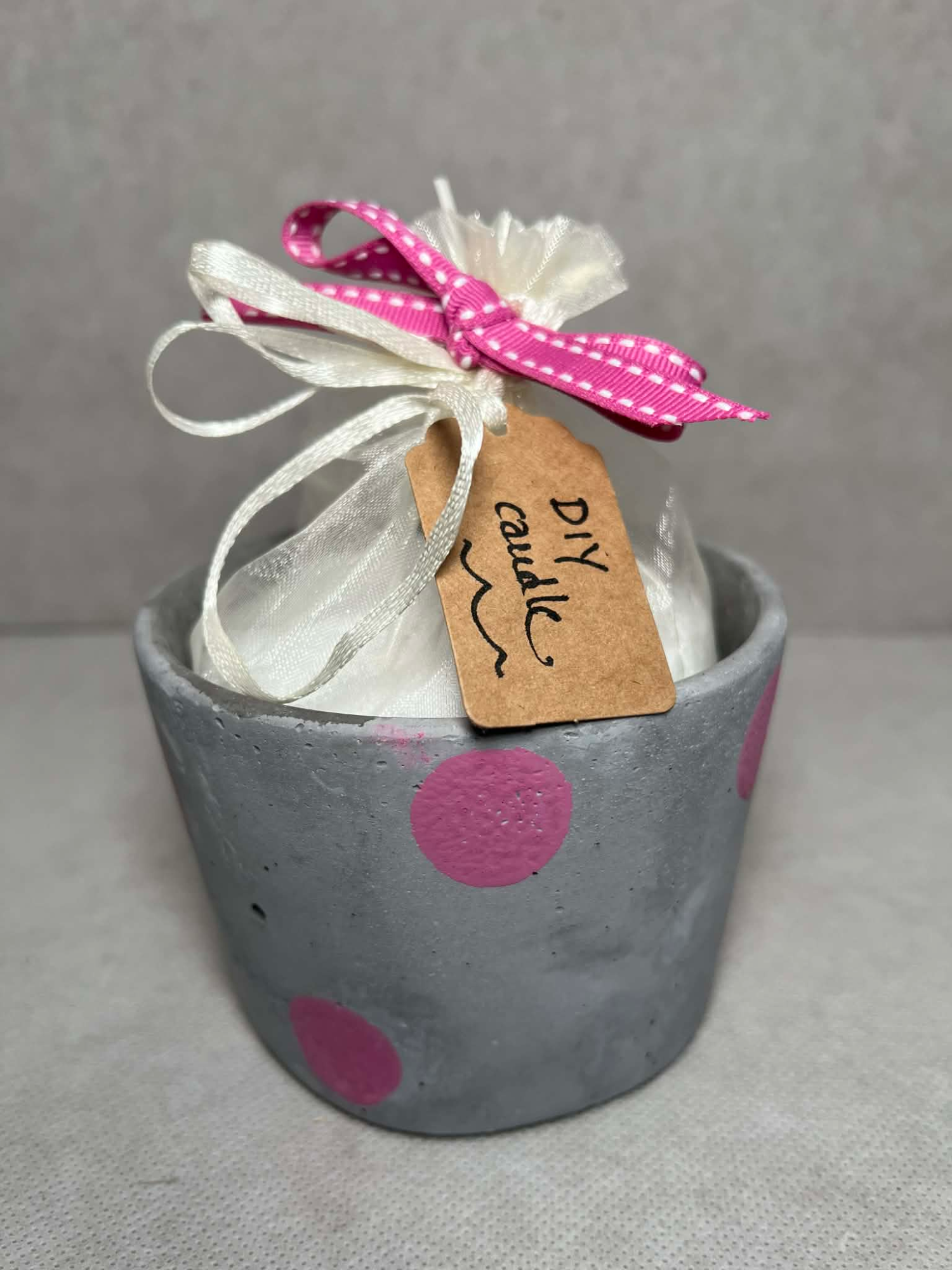 'Do it yourself candle'