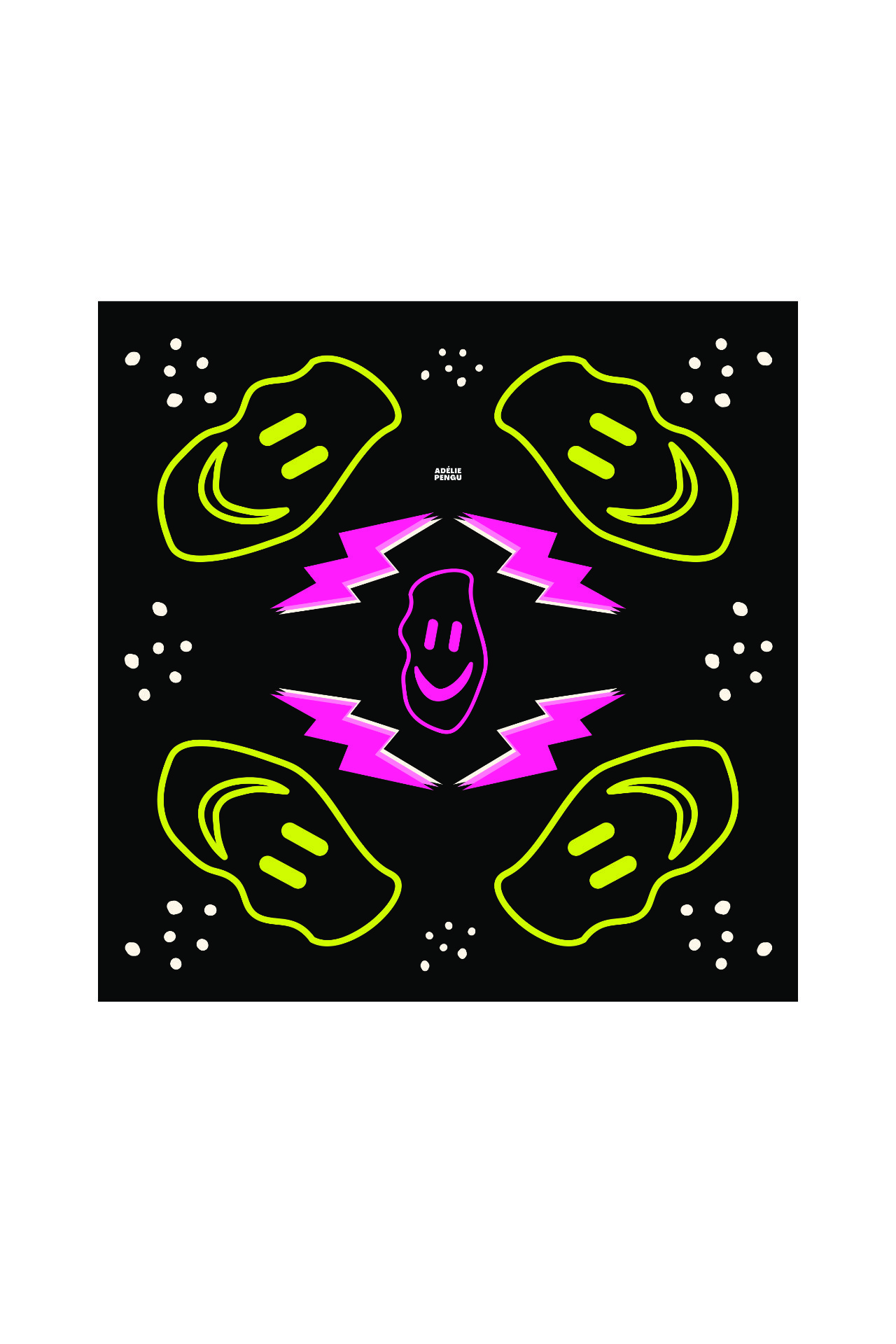 RAUL SCARF- THUNDER SMILIES