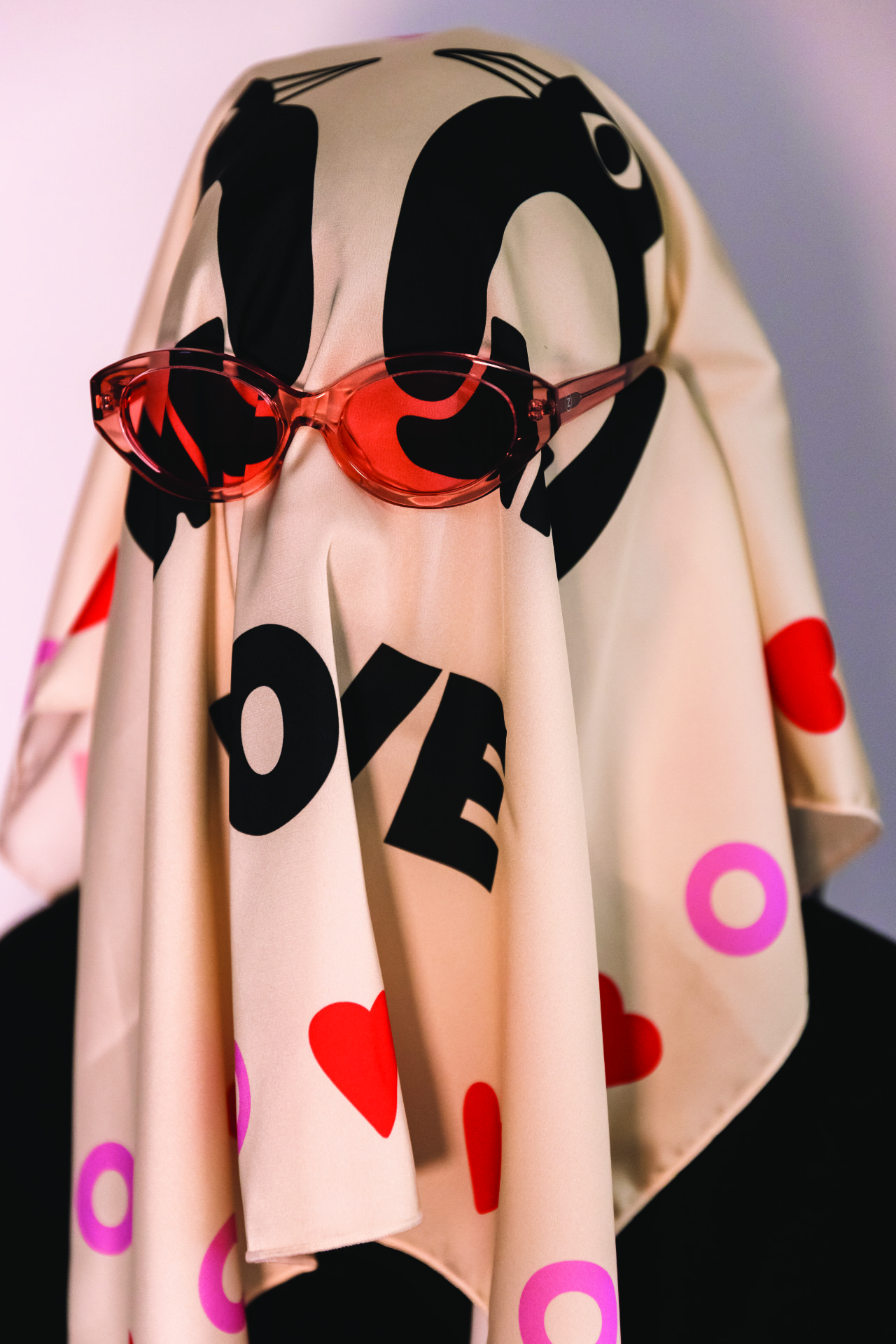 RAUL SCARF- LOVE PENGUINS