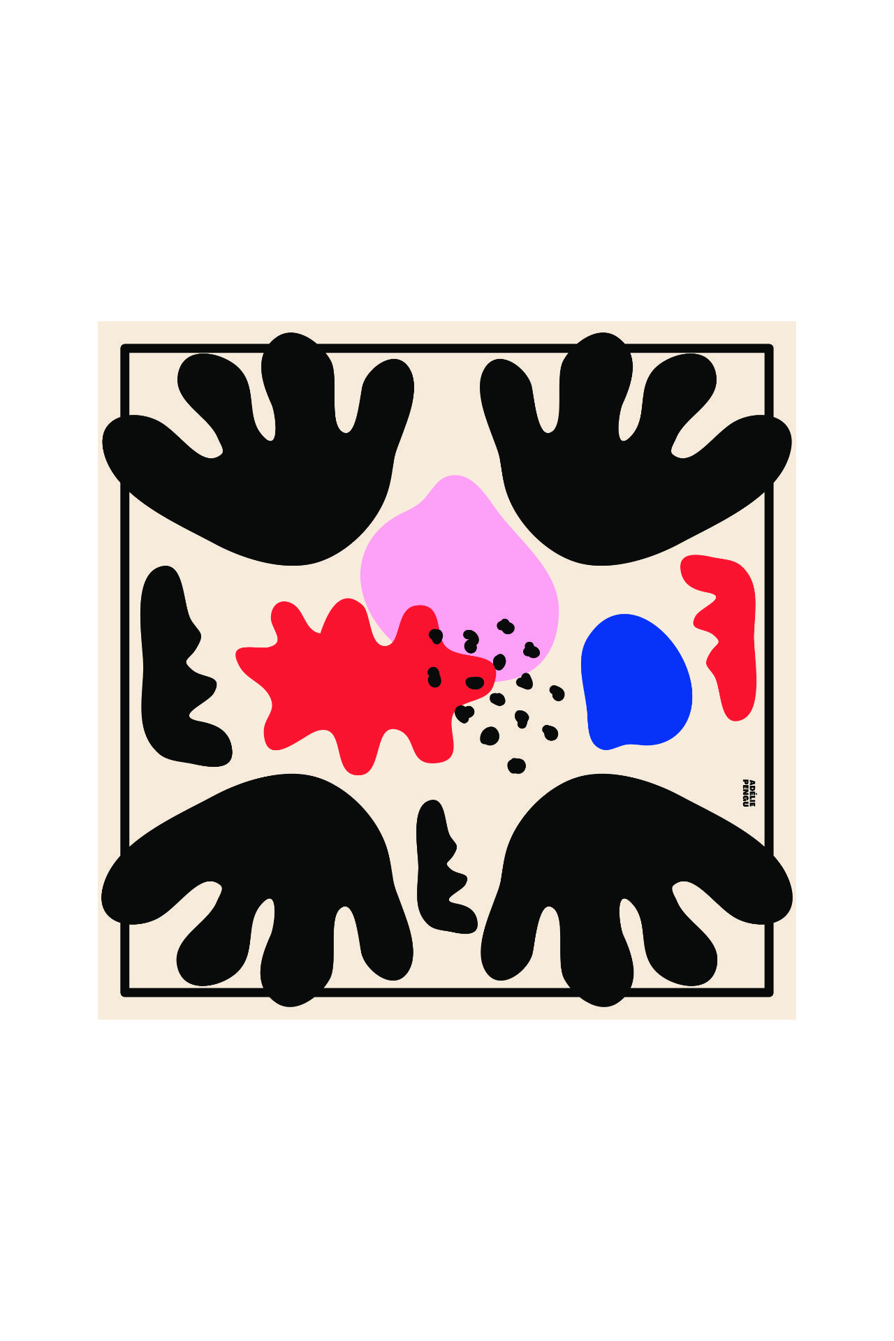 RAUL SCARF- ABSTRACT II