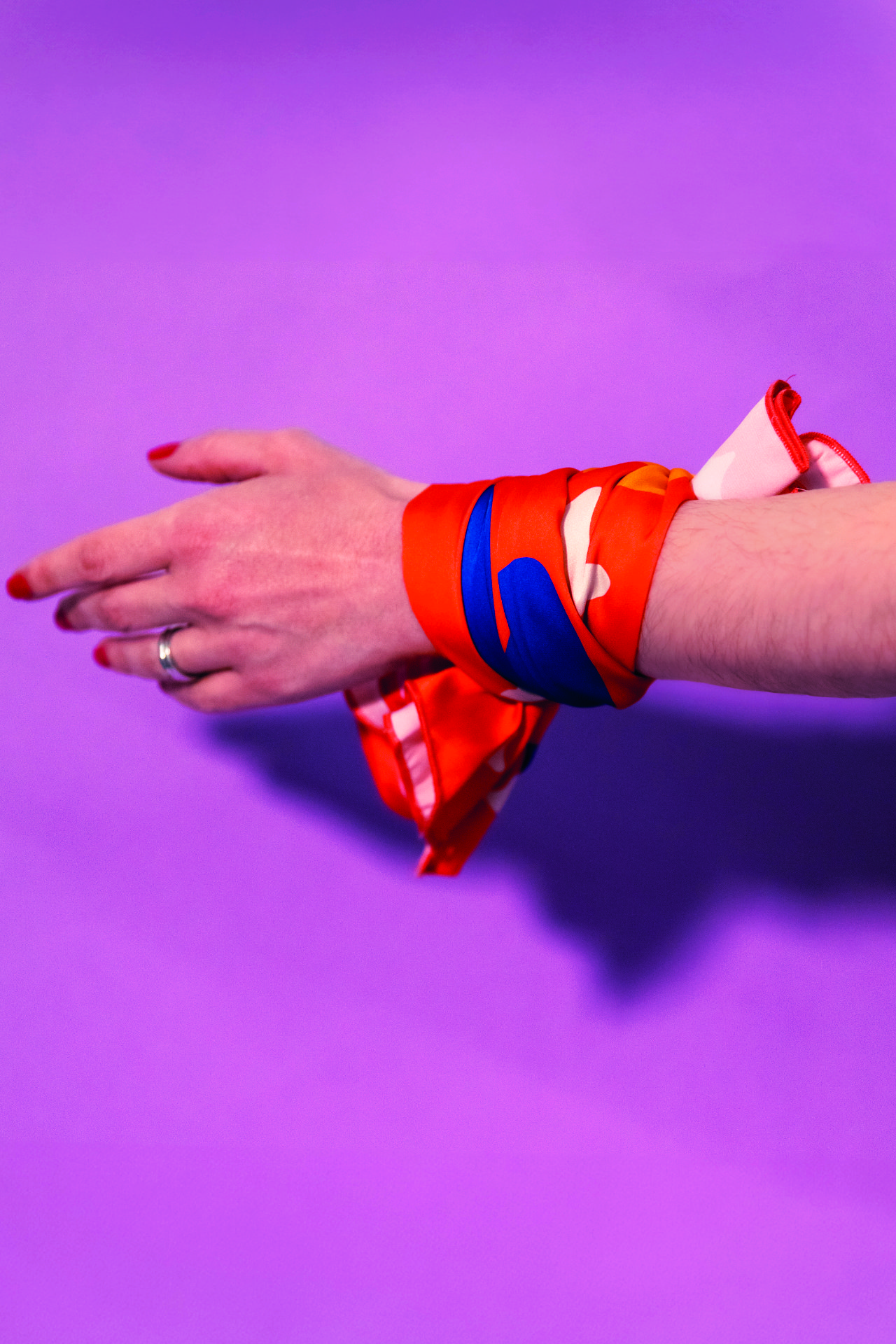 RAUL SCARF- ABSTRACT III