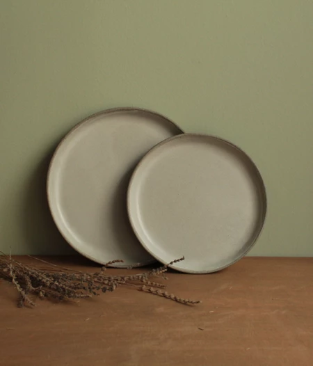 Dinner plates in different colors