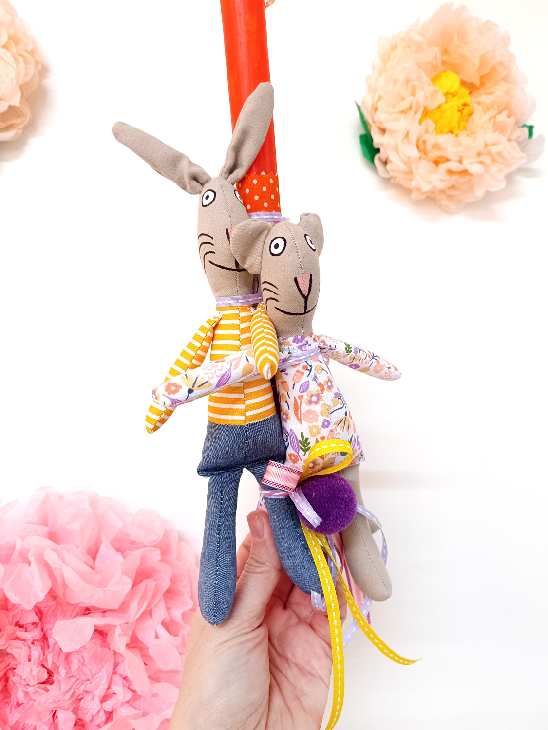 Funky λαμπάδες με αγαπημένους ήρωες!