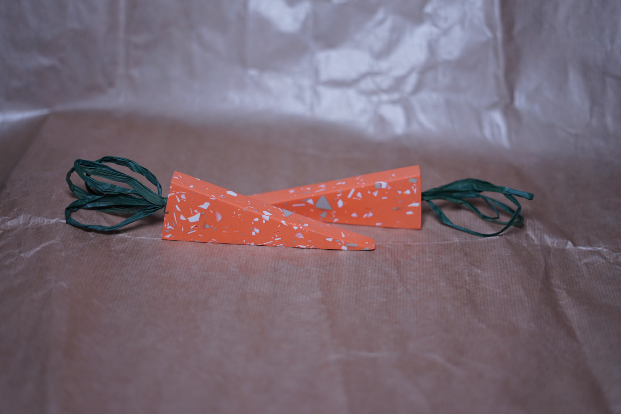 Πασχαλινό Διακοσμητικό Σετ Καρότα Terrazzo